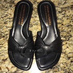 Donald J Pliner Black Sandals